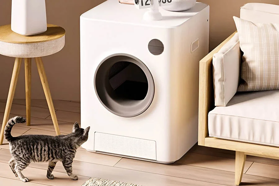 no scoop litter box