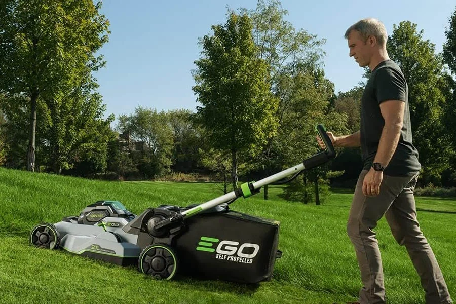 battery cordless lawn mower