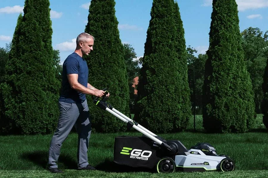 best cordless push lawn mower